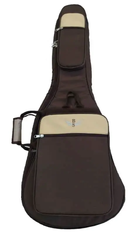Bag de couro para guitarra​