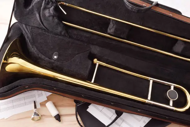 Capa para trombone de vara